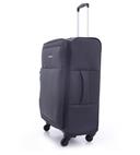 طقم حقائب سفر 3 حقائب مادة النايلون بعجلات دوارة (20 ، 24 ، 28) بوصة رمادي PARA JOHN - Polyester Soft Trolley Luggage Set, Grey - SW1hZ2U6NDM2OTg3