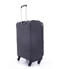 طقم حقائب سفر 3 حقائب مادة النايلون بعجلات دوارة (20 ، 24 ، 28) بوصة رمادي PARA JOHN - Polyester Soft Trolley Luggage Set, Grey - SW1hZ2U6NDM2OTg5
