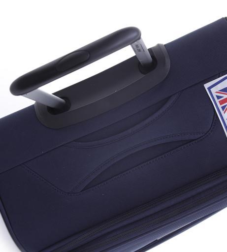 طقم حقائب سفر 3 حقائب مادة النايلون بعجلات دوارة (20 ، 24 ، 28) بوصة كحلي PARA JOHN - Polyester Soft Trolley Luggage Set, Navy - SW1hZ2U6NDM2ODUy