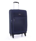 طقم حقائب سفر 3 حقائب مادة النايلون بعجلات دوارة (20 ، 24 ، 28) بوصة كحلي PARA JOHN - Polyester Soft Trolley Luggage Set, Navy - SW1hZ2U6NDM2ODU2