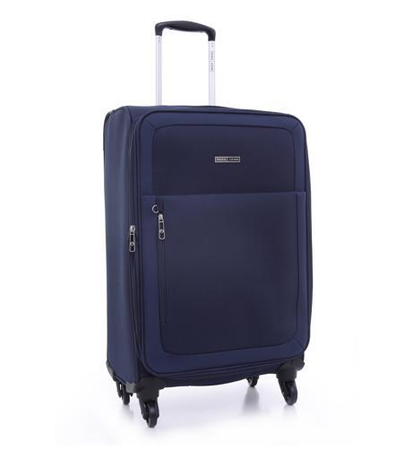طقم حقائب سفر 3 حقائب مادة النايلون بعجلات دوارة (20 ، 24 ، 28) بوصة كحلي PARA JOHN - Polyester Soft Trolley Luggage Set, Navy - SW1hZ2U6NDM2ODU2