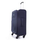 طقم حقائب سفر 3 حقائب مادة النايلون بعجلات دوارة (20 ، 24 ، 28) بوصة كحلي PARA JOHN - Polyester Soft Trolley Luggage Set, Navy - SW1hZ2U6NDM2ODU4