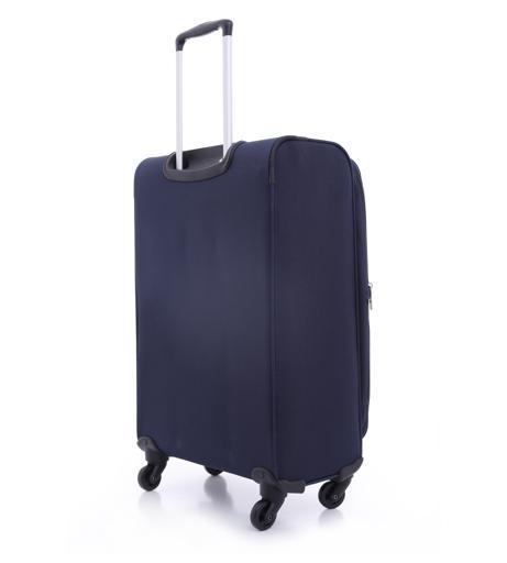 طقم حقائب سفر 3 حقائب مادة النايلون بعجلات دوارة (20 ، 24 ، 28) بوصة كحلي PARA JOHN - Polyester Soft Trolley Luggage Set, Navy - SW1hZ2U6NDM2ODYw