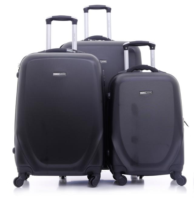 PARA JOHN 3 Pcs Travel Luggage Suitcase - Trolley Bag, Carry On Hand Cabin Luggage Bag - Lightweight Travel Bags, 360 4 Spinner Wheels - ABS Hard Shell Luggage (20'' 24'' 28'') - 2 Years Warr - SW1hZ2U6NDM5NTA3