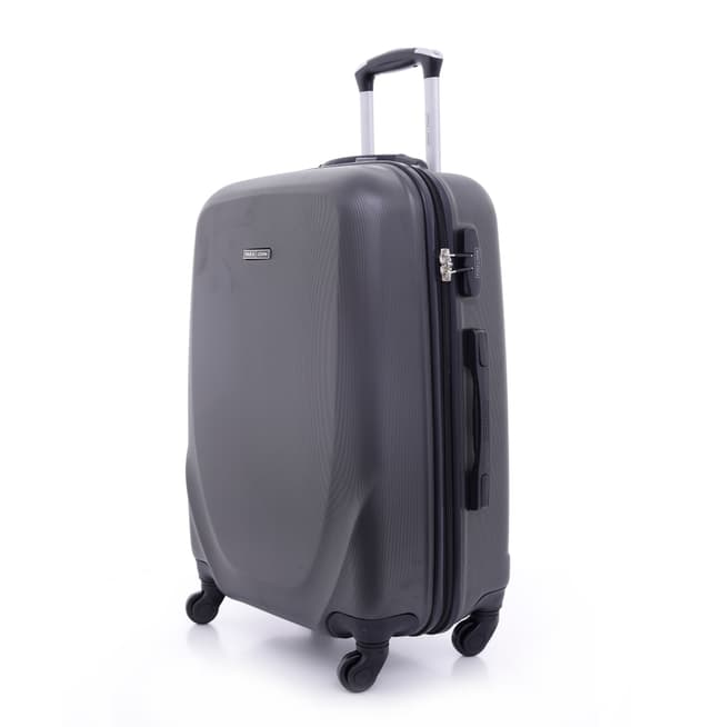 طقم حقائب سفر 3 حقائب بعجلات دوارة (20 ، 24 ، 28) بوصة بني غامق PARA JOHN - 3 Pcs Travel Luggage Suitcase - Trolley Bag, Carry On Hand Cabin Luggage Bag - Lightweight Travel Bags, 360 4 Spinner Wheels - ABS Hard Shell Luggage (20'' 24'' 28'') - 2 Years Warr - 190157