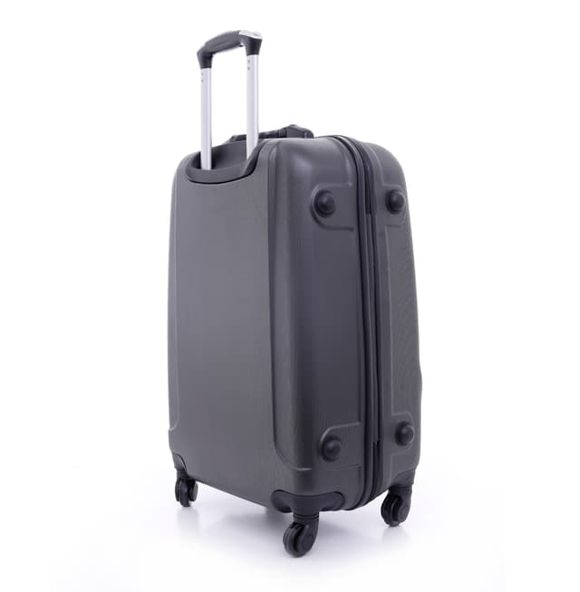 طقم حقائب سفر 3 حقائب بعجلات دوارة (20 ، 24 ، 28) بوصة بني غامق PARA JOHN - 3 Pcs Travel Luggage Suitcase - Trolley Bag, Carry On Hand Cabin Luggage Bag - Lightweight Travel Bags, 360 4 Spinner Wheels - ABS Hard Shell Luggage (20'' 24'' 28'') - 2 Years Warr - 190158