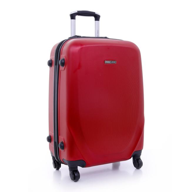 طقم حقائب سفر 3 حقائب بعجلات دوارة (20 ، 24 ، 28) بوصة أحمر PARA JOHN - 3 Pcs Travel Luggage Suitcase - Trolley Bag, 4 Spinner Wheels - ABS Hard Shell Luggage (20'' 24'' 28'') - SW1hZ2U6NDM5NTc1