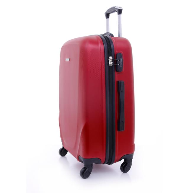 طقم حقائب سفر 3 حقائب بعجلات دوارة (20 ، 24 ، 28) بوصة أحمر PARA JOHN - 3 Pcs Travel Luggage Suitcase - Trolley Bag, 4 Spinner Wheels - ABS Hard Shell Luggage (20'' 24'' 28'') - SW1hZ2U6NDM5NTc3