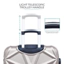 PARA JOHN Matrix 3 Pcs Trolley Luggage Set, Champagne