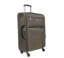 طقم حقائب سفر 3 حقائب مادة البوليستر عجلات دوارة (20 ، 24 ، 28) بوصة أخضر داكن PARA JOHN - Soft Case 3 Pcs Luggage Set, Army Green - SW1hZ2U6NDM3MDU0