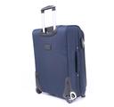 طقم حقائب سفر 3 حقائب مادة البوليستر بعجلات دوارة (20 ، 24 ، 28) بوصة أزرق بحري PARA JOHN - Travel Luggage Suitcase, Set of 3 - Trolley Bag, Carry On Hand Cabin Luggage Bag - Lightweight - SW1hZ2U6NDM3OTEx