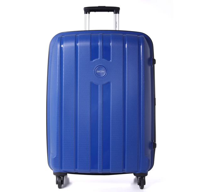 طقم حقائب سفر 3 حقائب مادة PP بعجلات دوارة (20 ، 24 ، 28) بوصة أزرق PARA JOHN - Travel Luggage Suitcase Set of 3 - Trolley Bag, Carry On Hand Cabin Luggage Bag - Lightweight (20 ، 24 ، 28) inch - SW1hZ2U6NDM3NzM5