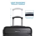 طقم شنط سفر بعجلات دوارة 3 شنط 20/24/28 بوصة أسود باراجون Para John Black 20/24/28 Inch 3 Bags Travel Luggage Suitcase