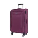 PARA JOHN Diamond 3 Pcs Trolley Luggage Set, Red - SW1hZ2U6NDM2ODgy