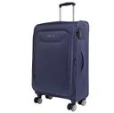 PARA JOHN Diamond 3 Pcs Trolley Luggage Set, Navy - SW1hZ2U6NDM2ODkz