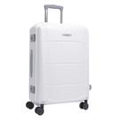 طقم حقائب سفر 3 حقائب مادة البولي كربونات بعجلات دوارة (20 ، 24 ، 28) بوصة أبيض PARA JOHN - Campio 3 Pcs Trolley Luggage Set, White - SW1hZ2U6NDM2OTA0