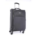 طقم حقائب سفر 3 حقائب مادة البوليستر بعجلات دوارة (20 ، 24 ، 28) بوصة أسود PARA JOHN - Opal 3 Pcs Trolley Luggage Set, Black - SW1hZ2U6NDM2OTE1