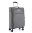 طقم حقائب سفر 3 حقائب مادة البوليستر بعجلات دوارة (20 ، 24 ، 28) بوصة رمادي PARA JOHN - Opal 3 Pcs Trolley Luggage Set, Grey - SW1hZ2U6NDM2OTI4