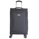 PARA JOHN Opal 3 Pcs Trolley Luggage Set, Black - SW1hZ2U6NDM2OTQy