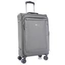 طقم حقائب سفر 3 حقائب مادة البوليستر بعجلات دوارة (20 ، 24 ، 28) بوصة رمادي PARA JOHN - Opal 3 Pcs Trolley Luggage Set, Grey - SW1hZ2U6NDM2OTU5