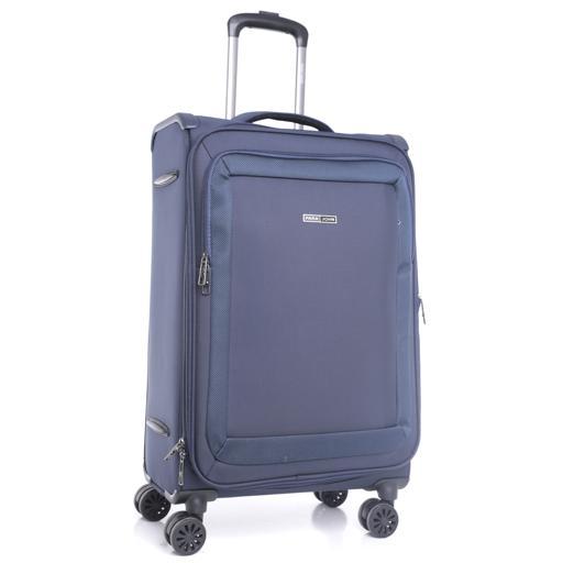 PARA JOHN Opal 3 Pcs Trolley Luggage Set, Navy - SW1hZ2U6NDM2OTcw