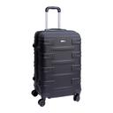 طقم حقائب سفر 3 حقائب مادة ABS بعجلات دوارة (20 ، 24 ، 28) بوصة أسود Para John - Travel Luggage Set of 3 Para John PJTR3166B - SW1hZ2U6NDY2MDA1