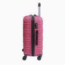 طقم حقائب سفر 3 حقائب مادة ABS بعجلات دوارة (20 ، 24 ، 28) بوصة أحمر برغندي Para John - Travel Luggage Set of 3 Para John PJTR3166U - SW1hZ2U6NDM3NDg4