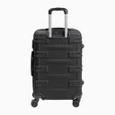 طقم حقائب سفر 3 حقائب مادة ABS بعجلات دوارة (20 ، 24 ، 28) بوصة أسود Para John - Travel Luggage Set of 3 Para John PJTR3166B - SW1hZ2U6NDY2MDA5
