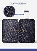 PARA JOHN 3-Piece Hard side ABS Luggage Trolley Set 20/24/28 Inch Navy - SW1hZ2U6NDM3NTky