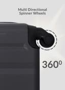 PARA JOHN Travel Luggage Suitcase Set of 4 - Trolley Bag, Carry On Hand Cabin Luggage Bag – Lightweight Travel Bags with 360° Durable 4 Spinner Wheels - Hard Shell Luggage Spinner - (20’’, ,2