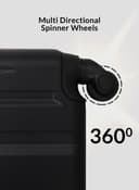 طقم حقائب سفر 4 حقائب (20 ، 24 ، 28 ، 32) بوصة مادة PVC أسود PARA JOHN - 4 Pcs Alle Trolley Luggage Set, Black