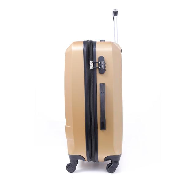 طقم حقائب سفر 4 حقائب (20 ، 24 ، 28 ، 32) بوصة مادة ABS ذهبي PARA JOHN - Travel Luggage Suitcase Set of 4 - Trolley Bag (20 ، 24 ، 28 ، 32) inch - SW1hZ2U6NDM4Mjk0