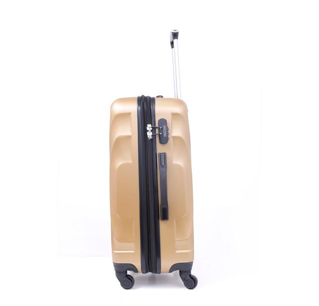 طقم حقائب سفر 4 حقائب (20 ، 24 ، 28 ، 32) بوصة مادة PVC ذهبي PARA JOHN - Travel Luggage Suitcase Set of 4 - (20 ، 24 ، 28 ، 32) inch - SW1hZ2U6NDM4MzE3