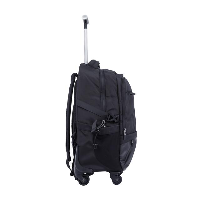 شنطة ظهر قياس 20 بوصة لون أسود PARA JOHN Rolling Wheeled Backpack - SW1hZ2U6NDM4NDIw