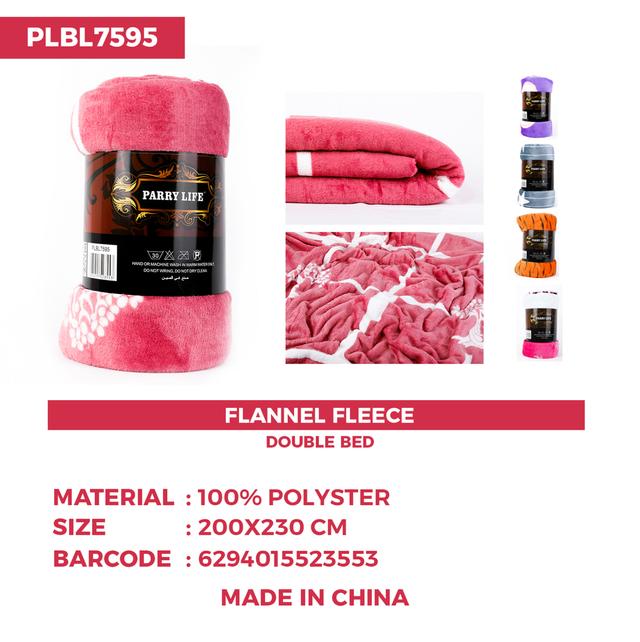 PARRY LIFE PL FLEECE BLANKET 200*230 -1 KG - SW1hZ2U6NDYzOTE0