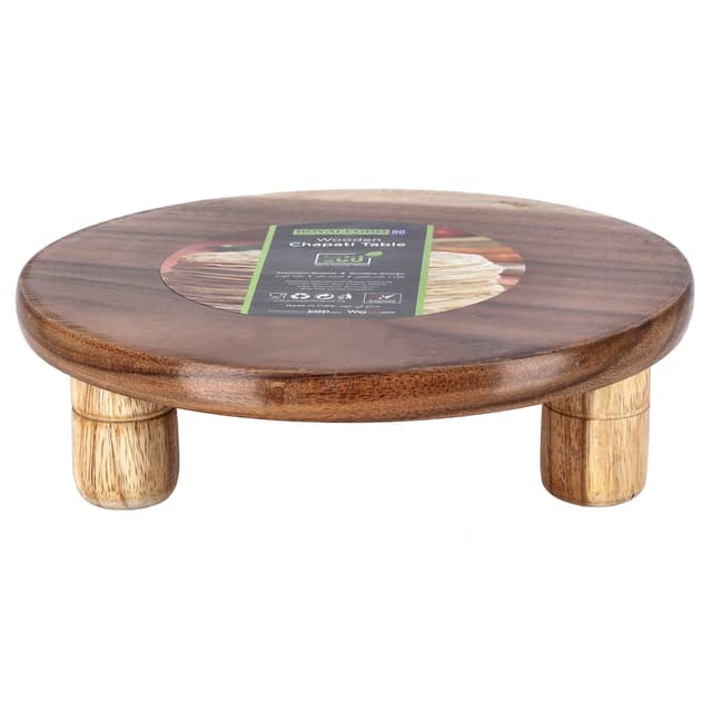طاولة فرد العجين Wooden Chappathi Table - Royalford