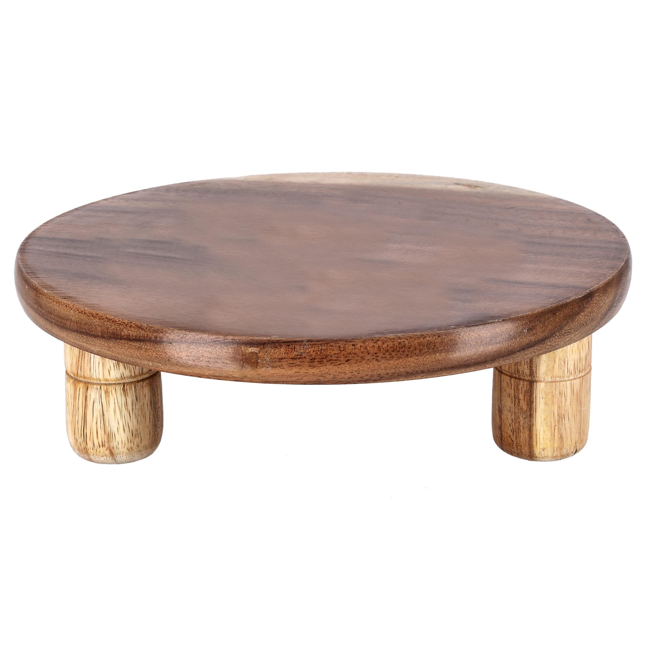 Royalford 11" Wooden Chappathi Table1X12