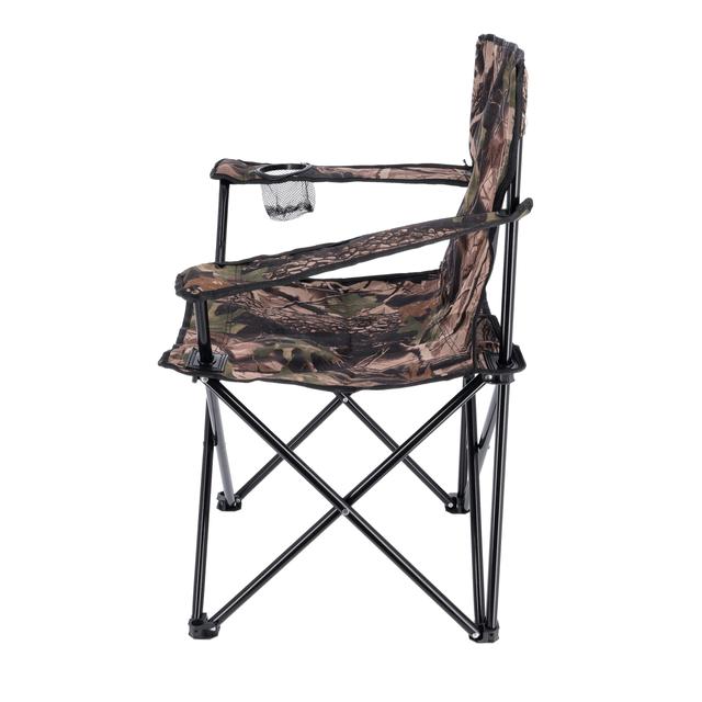 Royalford Folding Camping Chair with Travel Carry Bag | RF10132 | Lightweight Campsite Portable Chair with Cup Holder Perfect for Camping, Festivals, Garden, Caravan Trips, Fishing, Beach - SW1hZ2U6NDQwODEz