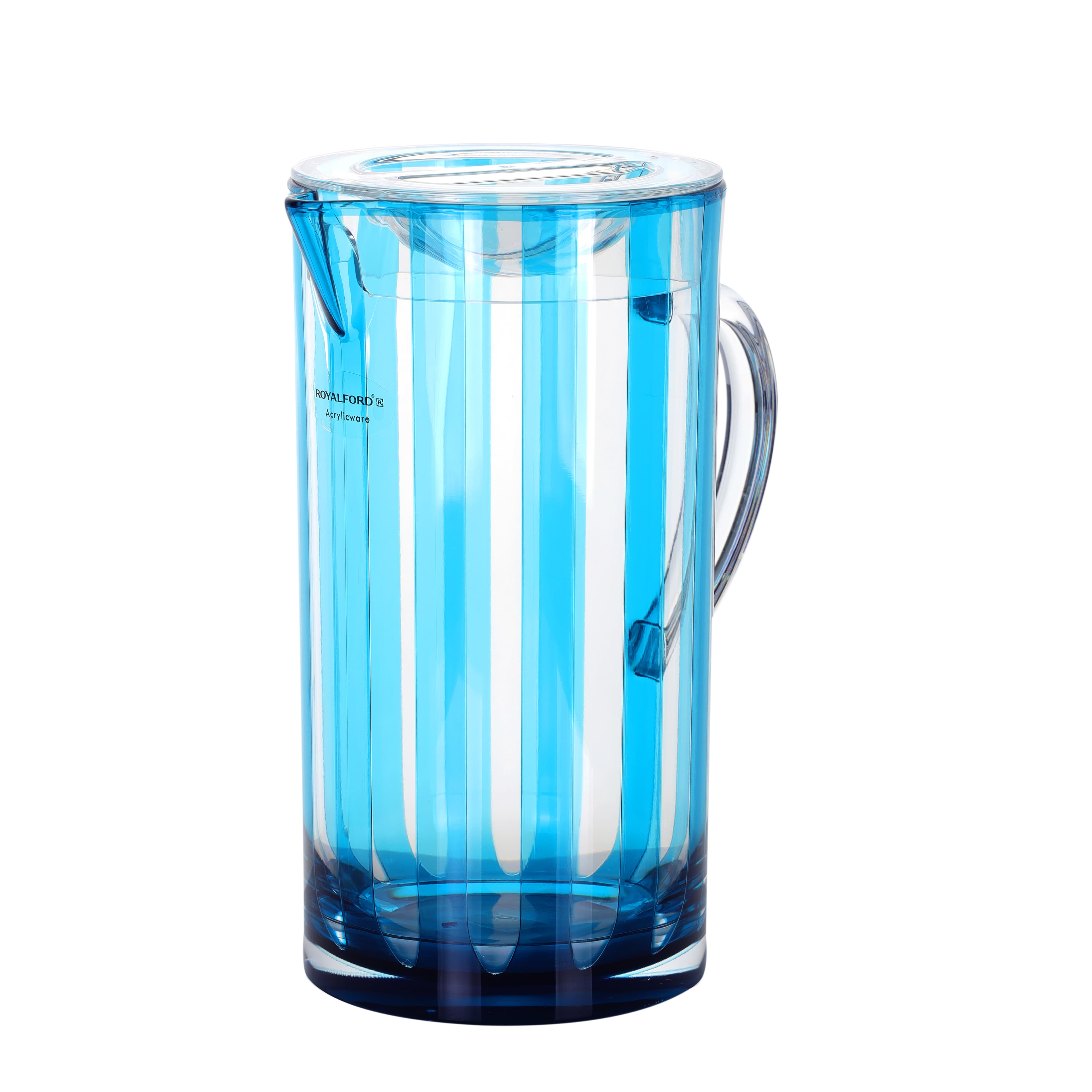 ابريق ماء اكريليك 2.40 لتر لون ازرق من رويال فورد Royalford Reem Acrylic Water Jug RF10134