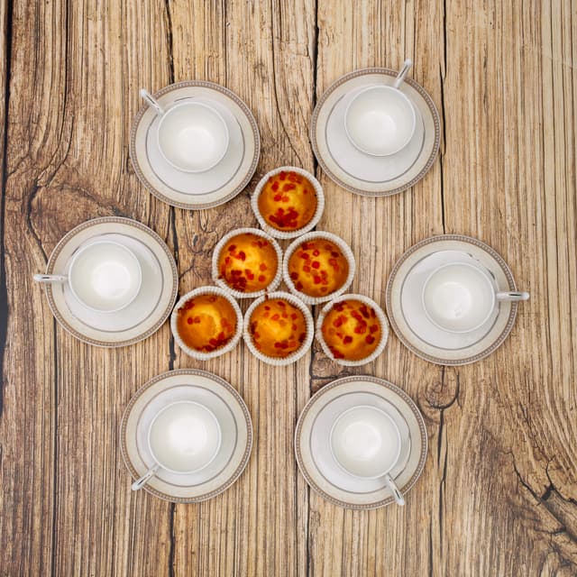 فناجين قهوة 6 قطع | Royalford Cup And Saucer