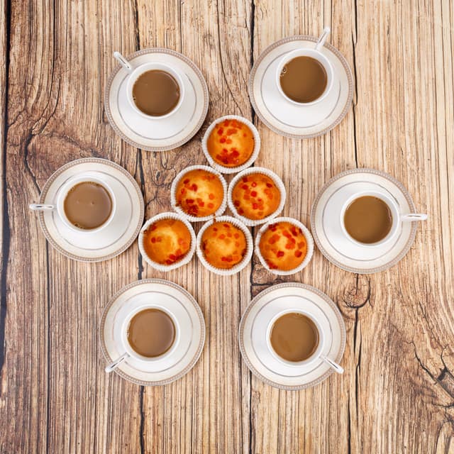 فناجين قهوة 6 قطع | Royalford Cup And Saucer