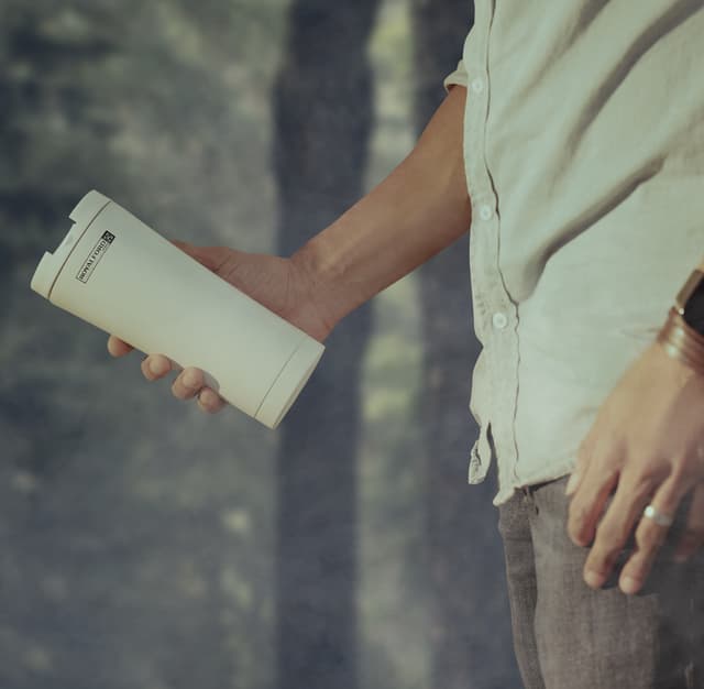 مطارة (ترمس شاي) على شكل كوب  Royalford Coffee Mug, Double Wall Stainless Steel