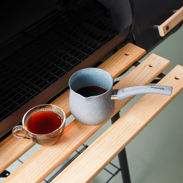 ركوة قهوة ألومنيوم وجرانيت هيكل 5 طبقات من رويال فورد سعة 430 مل  Royalford Smart Granite Series Coffee Warmer, RF10188 - Die-cast Aluminium, Durable Granite Coating, 5-layer Construction