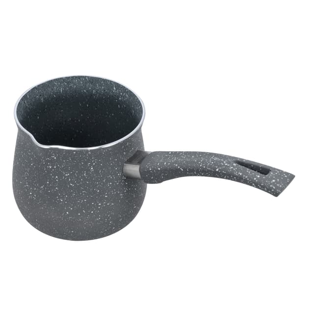 ركوة قهوة من الجرانيت وألومنيوم لون أسود 5 طبقات هيكل من رويال فورد 600 مل  Royalford Smart Granite Series Coffee Warmer, RF10189 - Die-cast Aluminium, Durable Granite Coating, 5-layer Construction