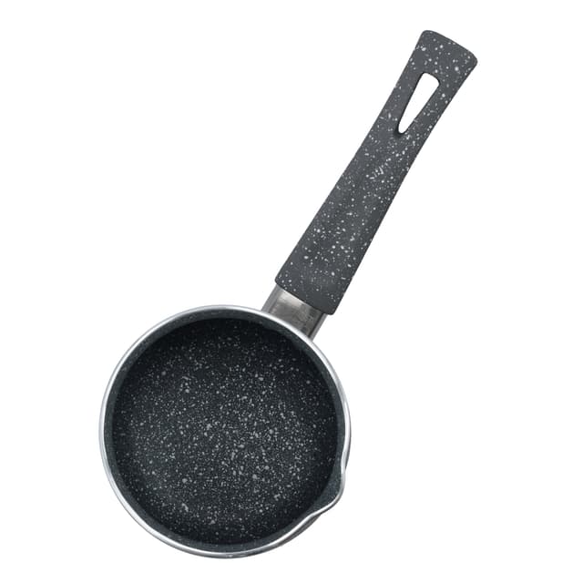 ركوة قهوة من الجرانيت وألومنيوم لون أسود 5 طبقات هيكل من رويال فورد 600 مل  Royalford Smart Granite Series Coffee Warmer, RF10189 - Die-cast Aluminium, Durable Granite Coating, 5-layer Construction