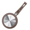 ركوة قهوة بلون بني من الجرانيت وألومنيوم 5 طبقات هيكل من رويال فورد بسعة 750 مل Royalford Smart Granite Series Coffee Warmer, RF10193 -  Forged Aluminium, Durable Granite Coating , 5 Layer Construction