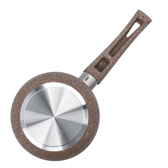 ركوة قهوة بلون بني من الجرانيت وألومنيوم 5 طبقات هيكل من رويال فورد بسعة 750 مل Royalford Smart Granite Series Coffee Warmer, RF10193 -  Forged Aluminium, Durable Granite Coating , 5 Layer Construction