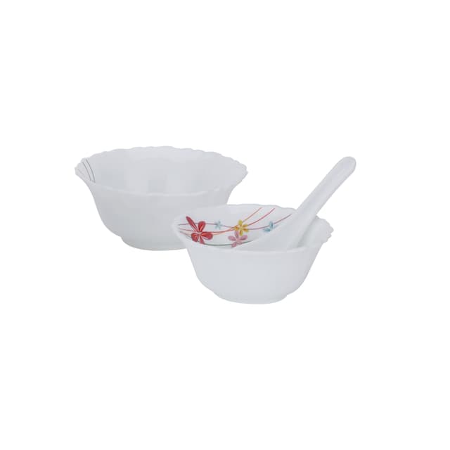 طقم عشاء أركوبال 50 قطعة Royalford 50 Pcs Opalware Dinner Set