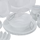 طقم عشاء أركوبال 50 قطعة Royalford 50 Pcs Opalware Dinner Set - 190415