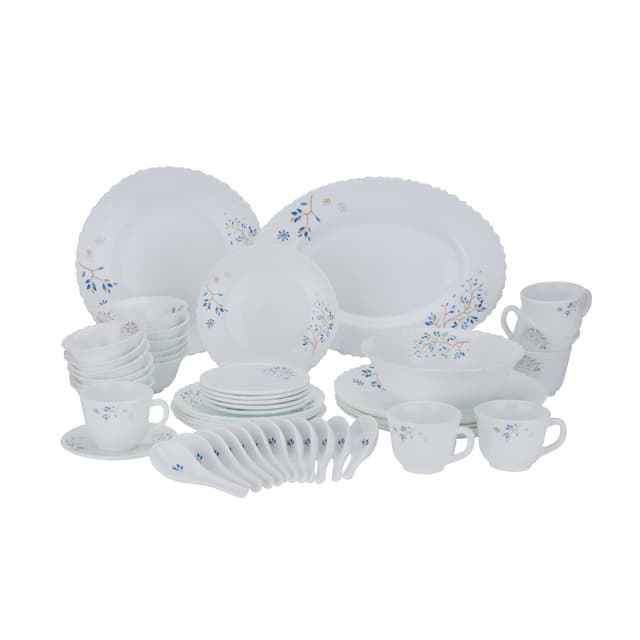 طقم عشاء أركوبال 50 قطعة Royalford 50 Pcs Opalware Dinner Set - 294932